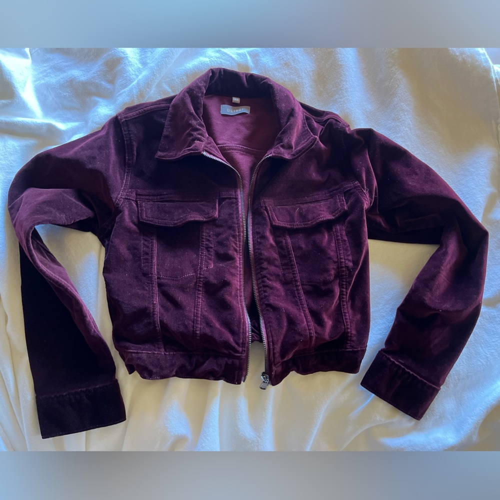 DL1961 - Cropped Velvet Jacket
